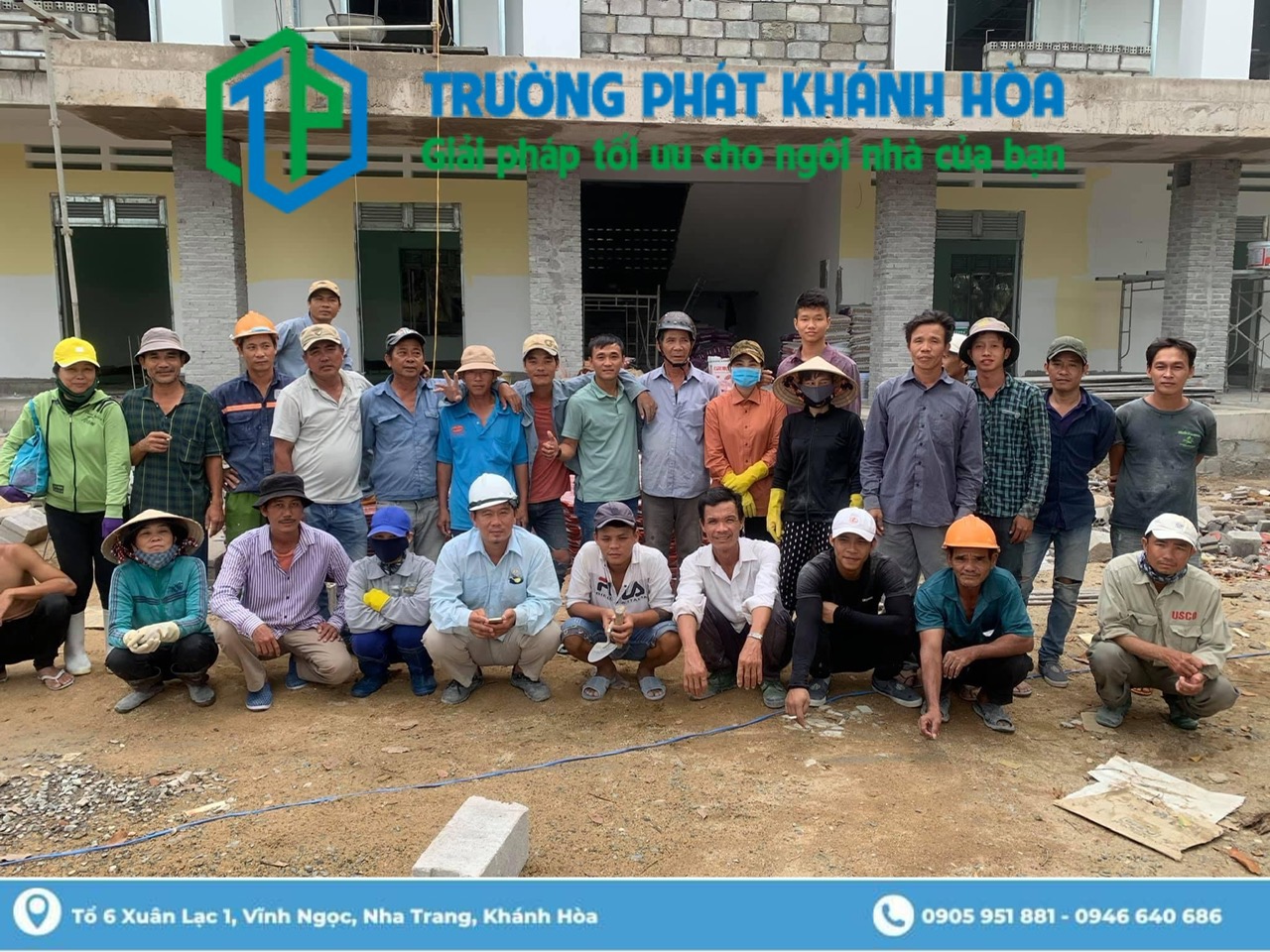 Đội ngũ công nhân của Trường Phát Khánh Hòa